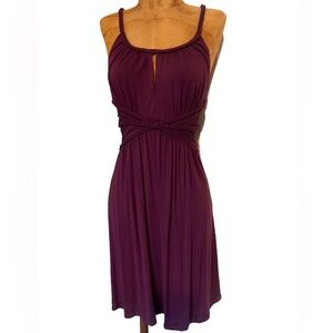 EUC Max Studio Purple Halter Sundress S